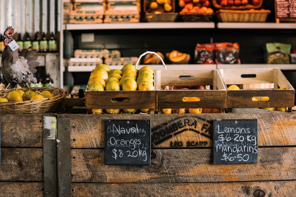 Summerland Farm Local produce