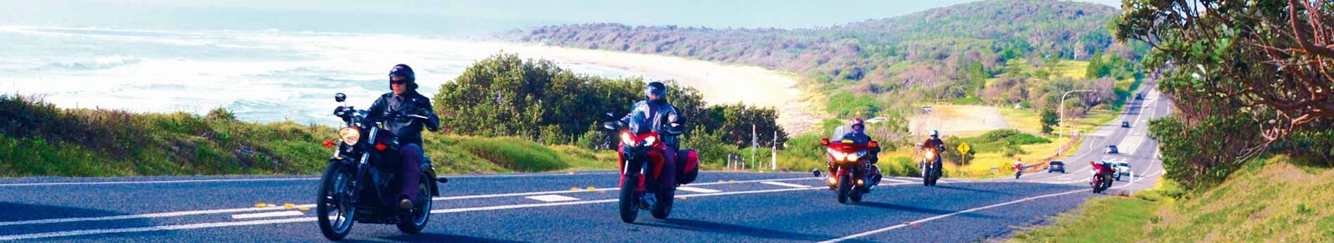 Motorcyclists on The Coast Road