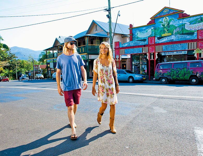 Nimbin Main Street