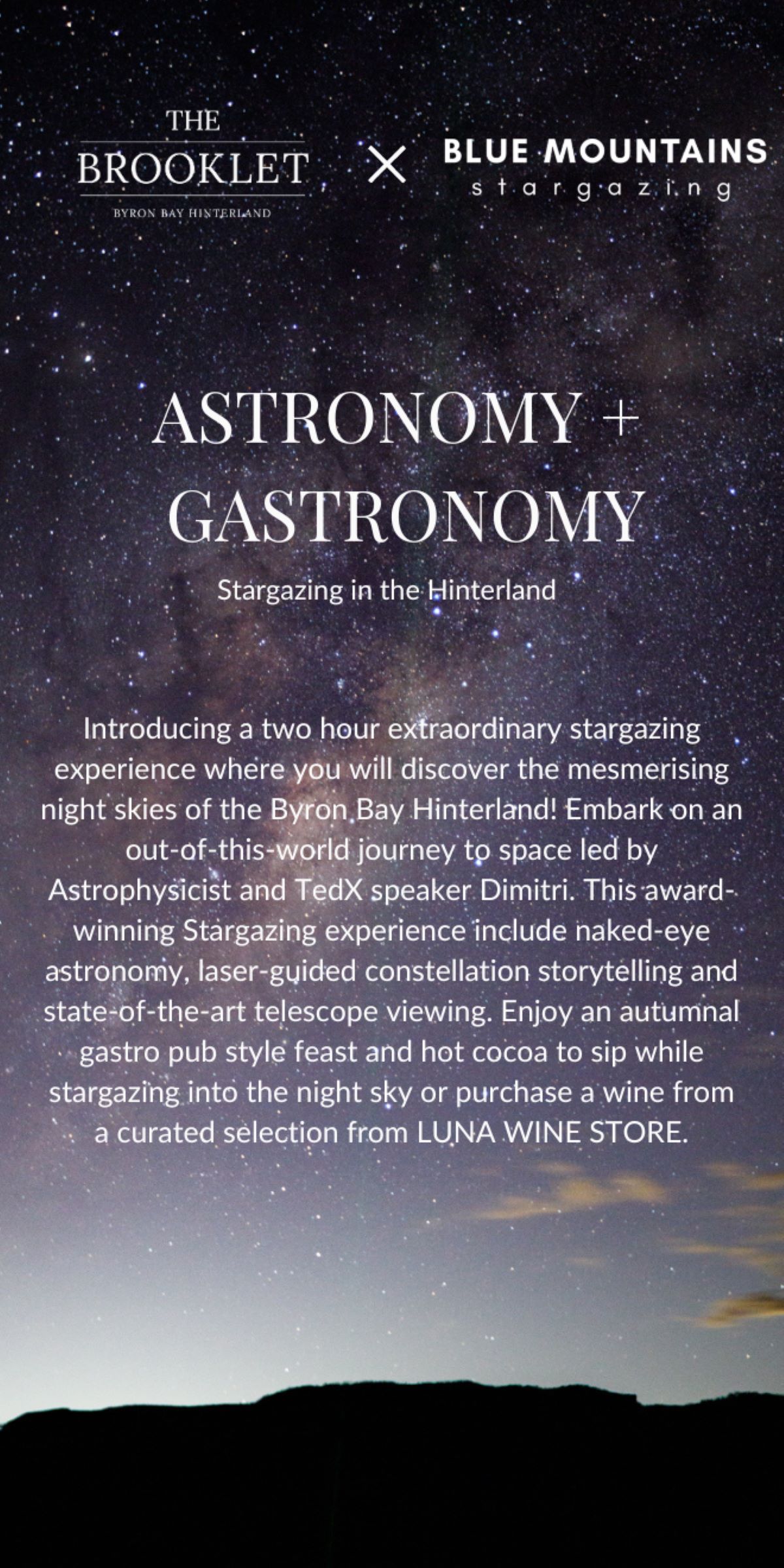 ASTRONOMY GASTRONOMY