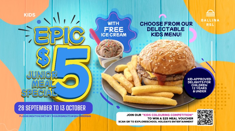 Ballina RSL Kids Eat Free