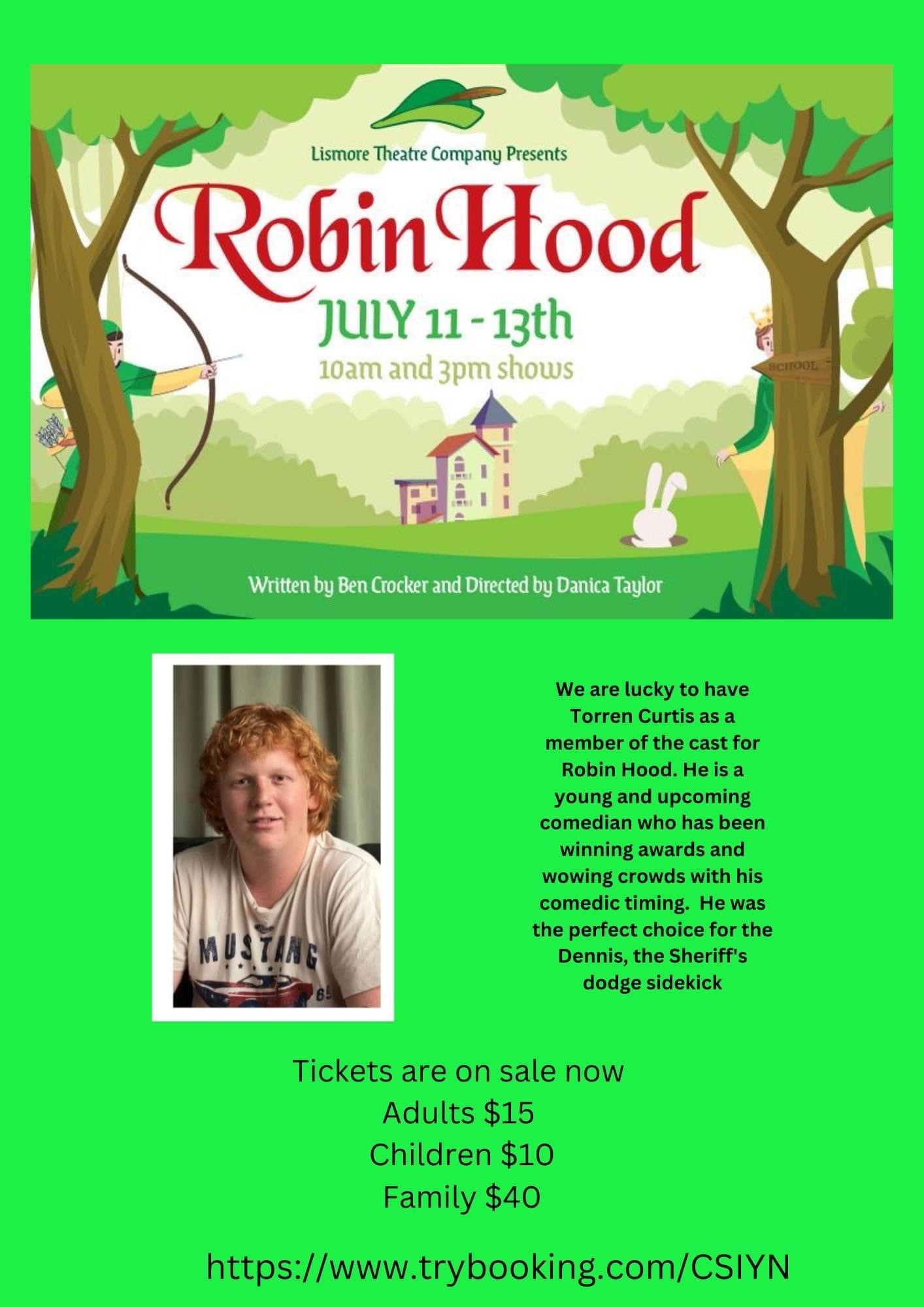 Robin Hood Pantomine July 2024