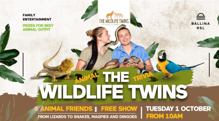 The Wildlife Twins Ballina RSL