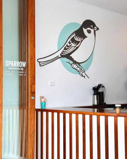 sparrow coffee cafe